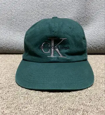 90s Calvin Klein 캡 베이스볼 로고 빈티지 고품질