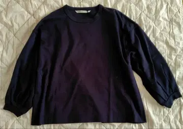 그랑마마도터 택 포함 퍼프 슬리브 긴팔 풀오버