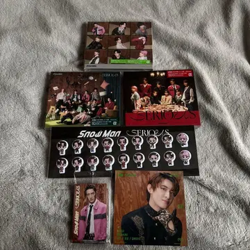 Snow Man SERIOUS 3 형태 세트 3 혜택 포함 미개봉품