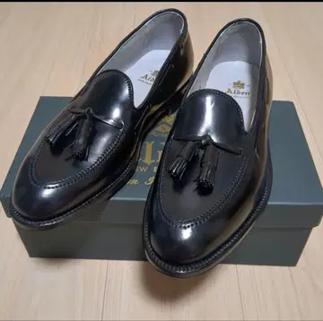 알든 664 태슬 로퍼 블랙 코도반 사이즈 9D