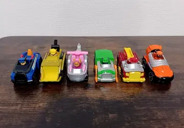 퍼피 구조대 미니카 6대 세트