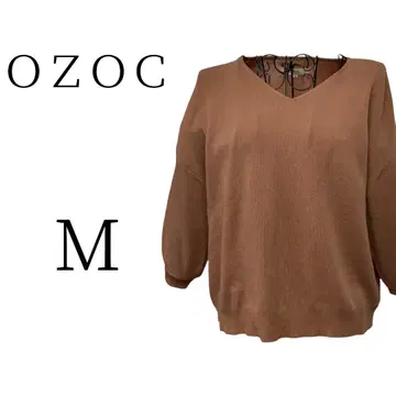 OZOC 오조크 베이지 니트 스웨터 M