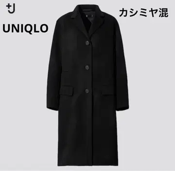 UNIQLO 유니클로 캐시미어 블렌드 체스터 코트 여성용 롱 코트
