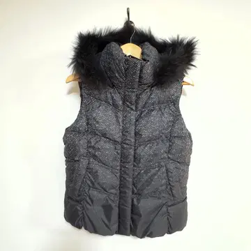 꼼사데모드 COMME CA DU MODE 다운 베스트 후드 L