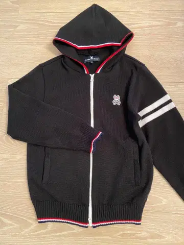 사이코 버니 후드 부착 후드티 S 블랙