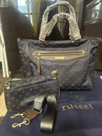 russet 라셰트 2WAY 네이비 숄더백 파우치 포함