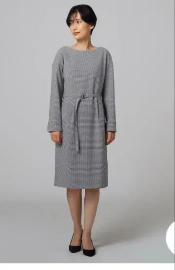 UNTITLED 워셔블 긴팔 원피스