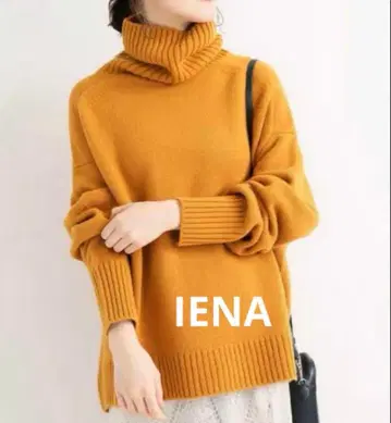 IENA 이에나 캐시미어 혼방 울 터틀넥 니트