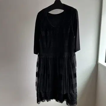 fitmemoi 루즈한 사이즈 LL 원피스 핏 블랙