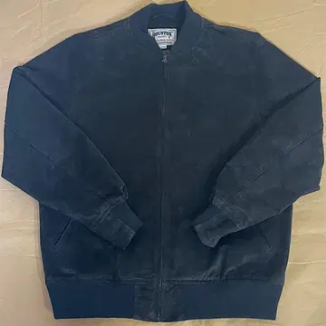 새상품급 HOUSTON 스웨이드 자켓 XL 블랙