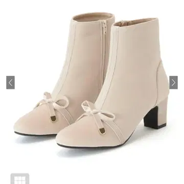 그레일 이번 시즌 스웨이드 벨로아 리본 숏부츠[zr1417]