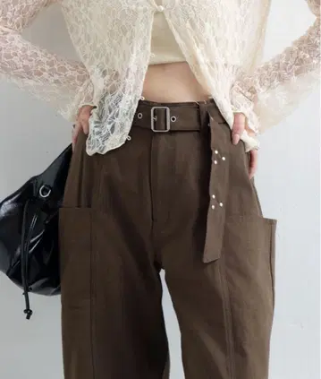 Kastane 스터드 사이드 포켓 팬츠