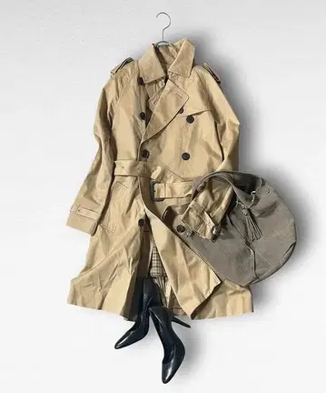 새상품급 MAISON DE REEFUR 라이너 포함 트렌치코트