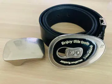 DSQUARED2 블랙 가죽 벨트