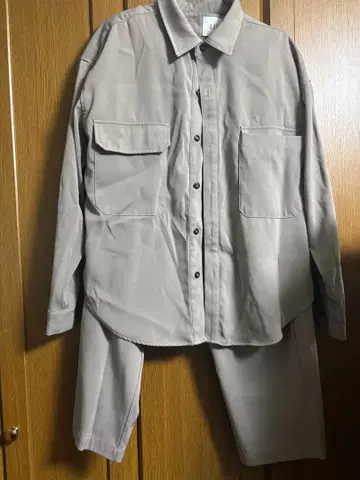 lill 리일 남성용 CPO 셔츠 셋업