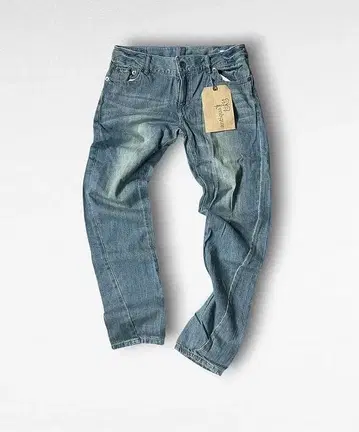 새상품 antiqua 입체 데님 팬츠 LL