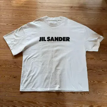질 샌더 화이트 T셔츠