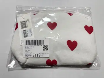 쁘띠바토 프린트 파우치 하트