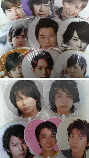 아라시 마츠모토 준 점보 부채