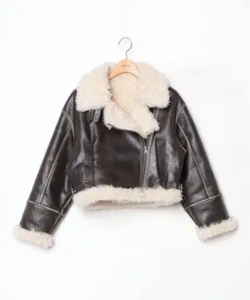 [ 미사용 새상품 택 포함 ] MURUA 빈티지 페이크 무스탕