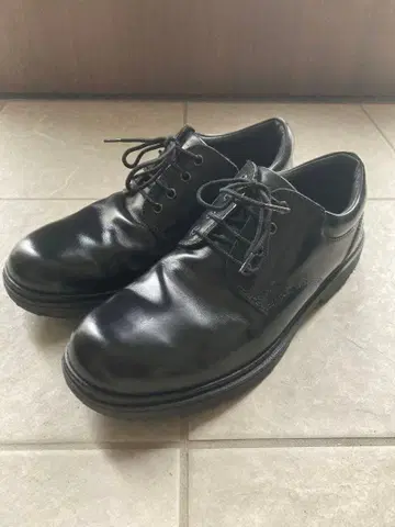 CAPTAIN STAG 레이스업 오일드 가죽 캐주얼 슈즈