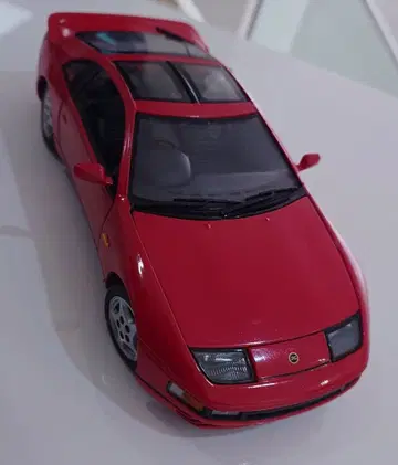 교쇼 1/18 빨간색 페어레이디 Z32 2by2