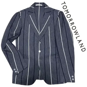 새상품급 투모로우랜드 스쿨 칼리지 모즈 저지 니트 자켓