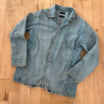 PWPL 데님 자켓 데미지 가공