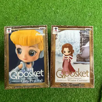 Q posket petit 신데렐라 & 벨 피규어 세트