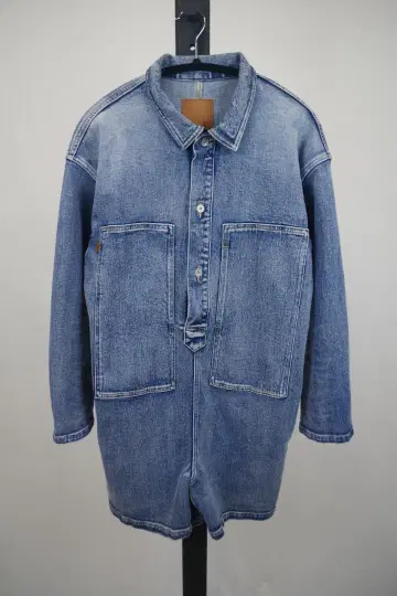 새상품급! 5 1/2 Five and Half 데님 블루 커버올