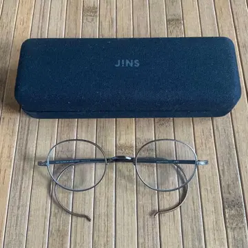 새상품급 JINS 레트로 산 나와테 패션 안경