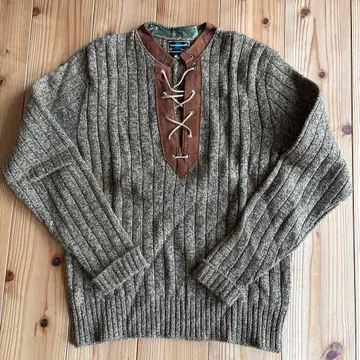 타운 크라프트 레이스업 니트 M