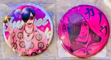 쟝켓트뱅크 가챠메이트 홀로그램 캔뱃지 카나에 레이메이 썸머 파티