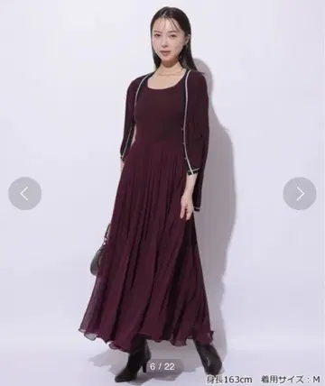 Mystrada 플리츠 메로 도킹 원피스