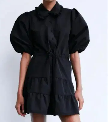 [ ZARA ] 프릴 미니 원피스