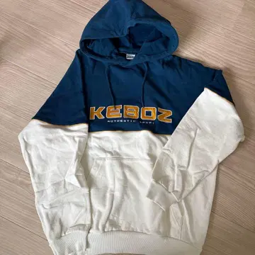 KEBOZ 네이비 화이트 후드티