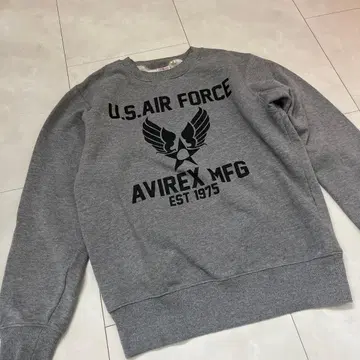 AVIREX U.S. AIR FORCE 트레이닝복 M 사이즈 그레이