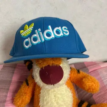 adidas 파랑 야구 모자 구제 의류