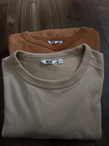 유니클로 유니클로 유 맨투맨 2개 XXL