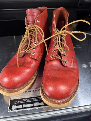 REDWING 아이리쉬 세터 플레인토 사이즈 8 D