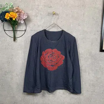 [ 새상품급 ] atelier eiko T셔츠 티셔츠 긴팔 큐빅