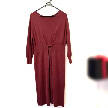 23구 양모 100% 긴소매 원피스