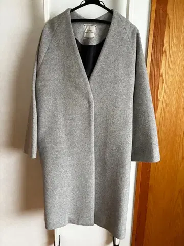 [ JEANASIS ] 그레이 롱 코트