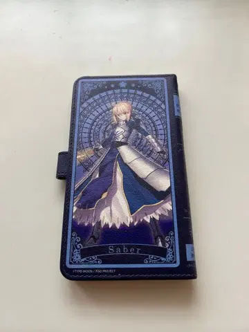 FGO 수첩형 스마트폰 케이스 세이버 아르토리아 펜드라곤