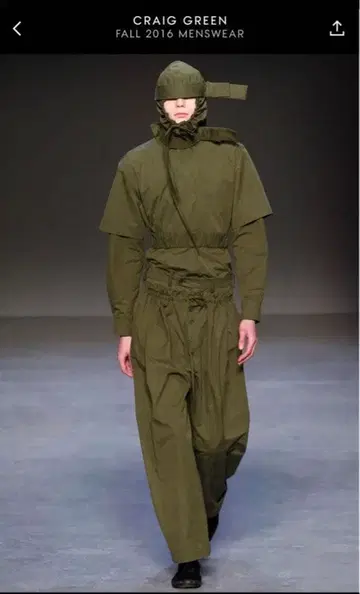 16aw craig green 본지티 후드 셔츠 클레이그 그린