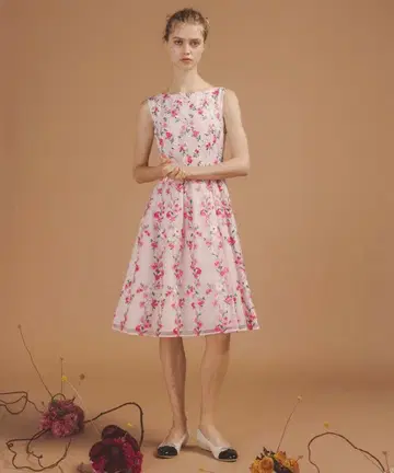 2025AW [ 세탁 가능한 탈취 ] NO THORN ROSE 드레스