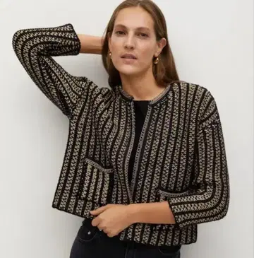 MANGO 긴팔 니트 가디건