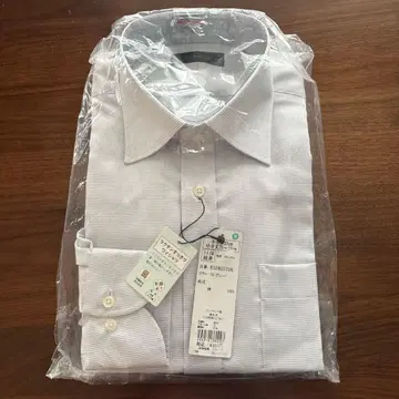 [택 포함 미사용 새상품] 락킨 스 Y셔츠 비사르노 형태 안정 가공 원단