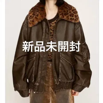 SLY WASHED PUFFER 블루종