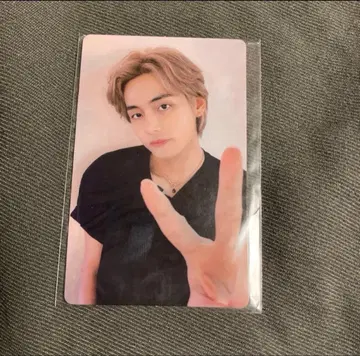 BTS 뷔 V Layover 추첨 FC 한정판 트레이딩 카드
